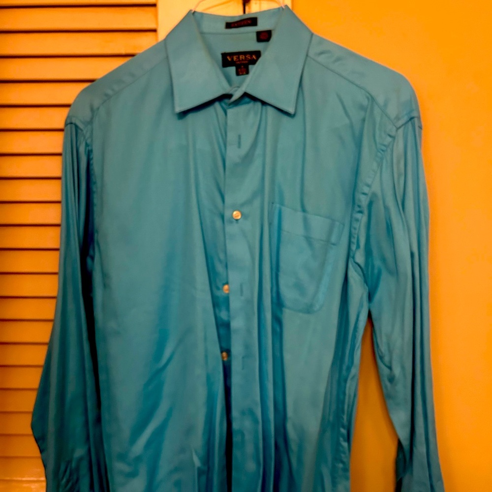 Versa Men’s Sea Blue Shirt Medium